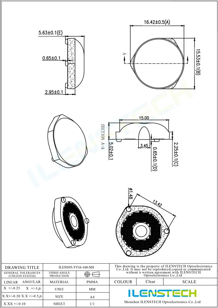 ILENS93-TV16-160-NH-2