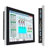 OEM Camera RFID RJ45 12.1 industrial capacitive touch screen mini pc for face recognition