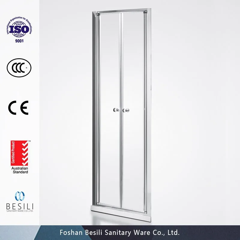 Bathroom 8mm Tempered Glass Pivot Enclosure Shower Door N94 View