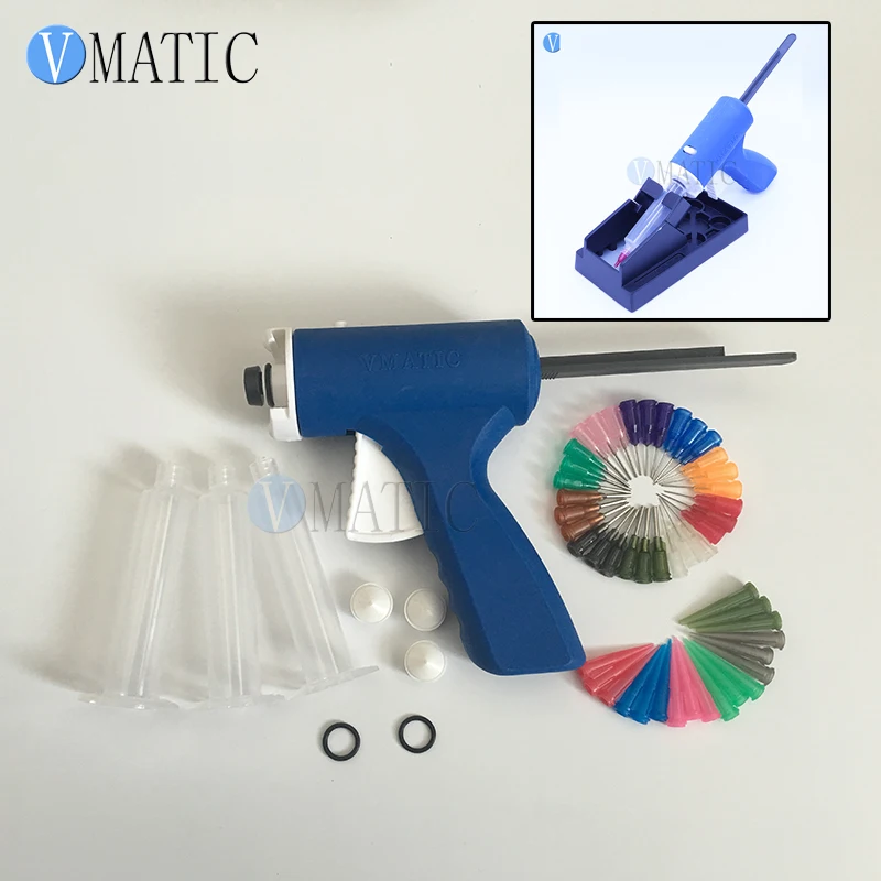 

Free Shipping Plastic 55Cc/Ml Dispensing Syringe Barrel Glue Caulking Gun