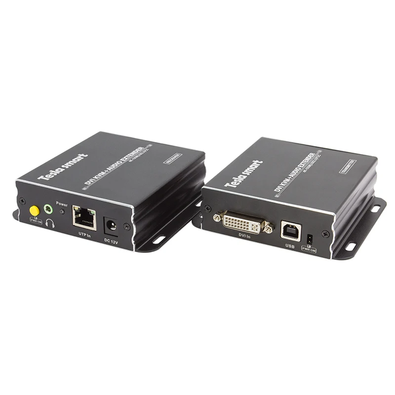 Video Transmitter Rx Tx Rj45 Hdmi Dvi Kvm Extender 100m Cat5e X1 With ...