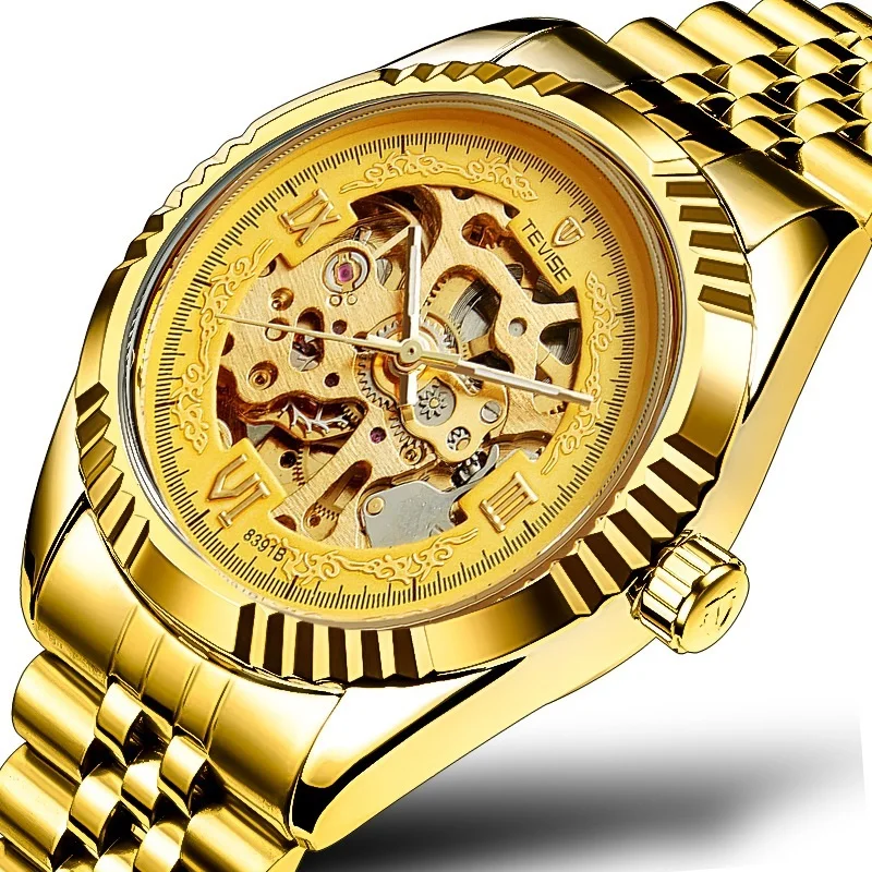 

Custom Logo Watch Top Brand Hongkong Hot Selling Watches Men Luxury Automatic Wristwatch, Any color are available