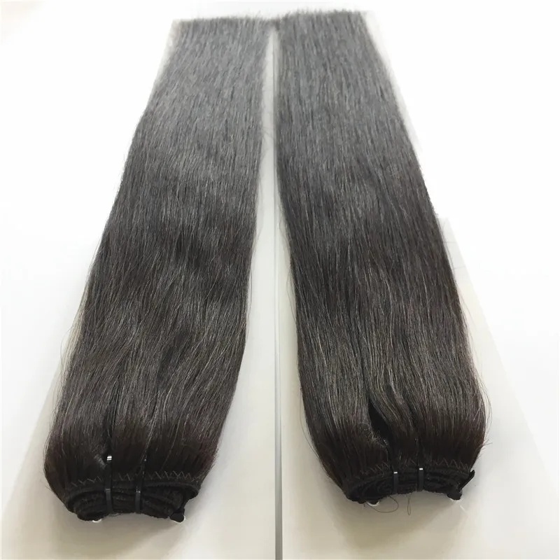 

Unprocessed Full Cuticle aligned Human Remy Hair Weft, Natural colors