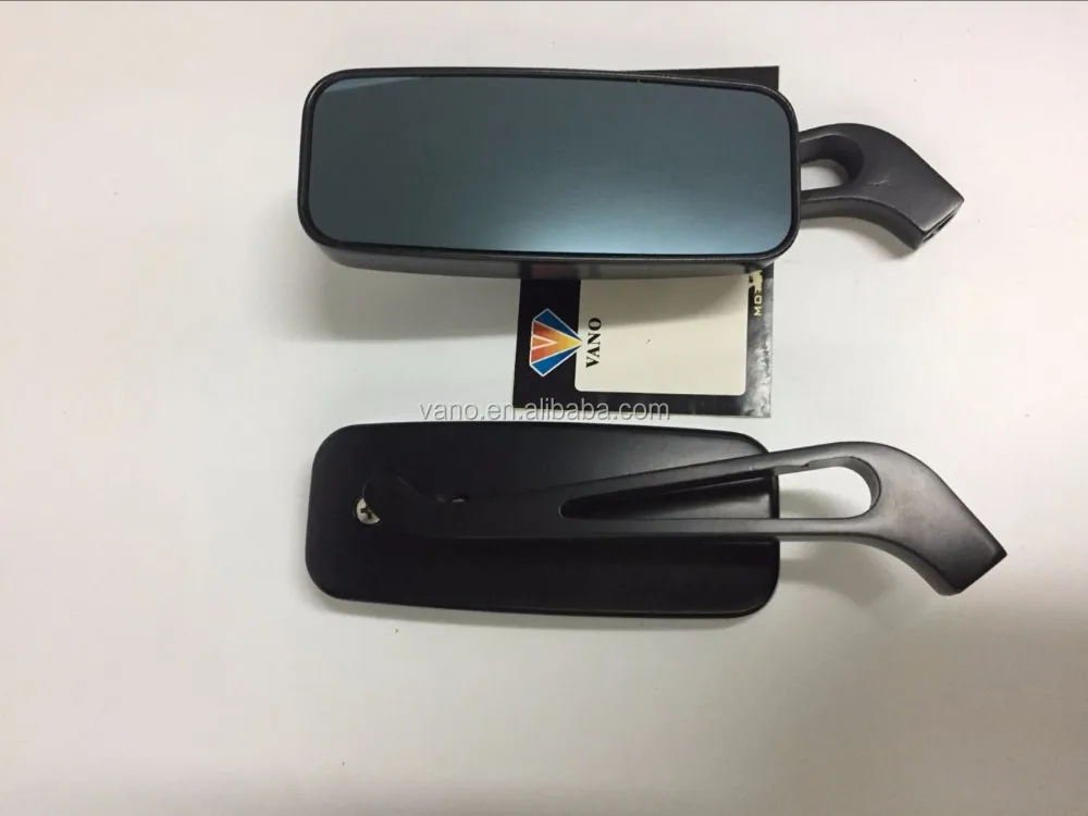 Black SIMSON MZ Motorcycle Rear Mirror