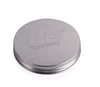 89/400 silver aluminum lid with PE liner.89-400 aluminum closure with PE gasket for plastic jar