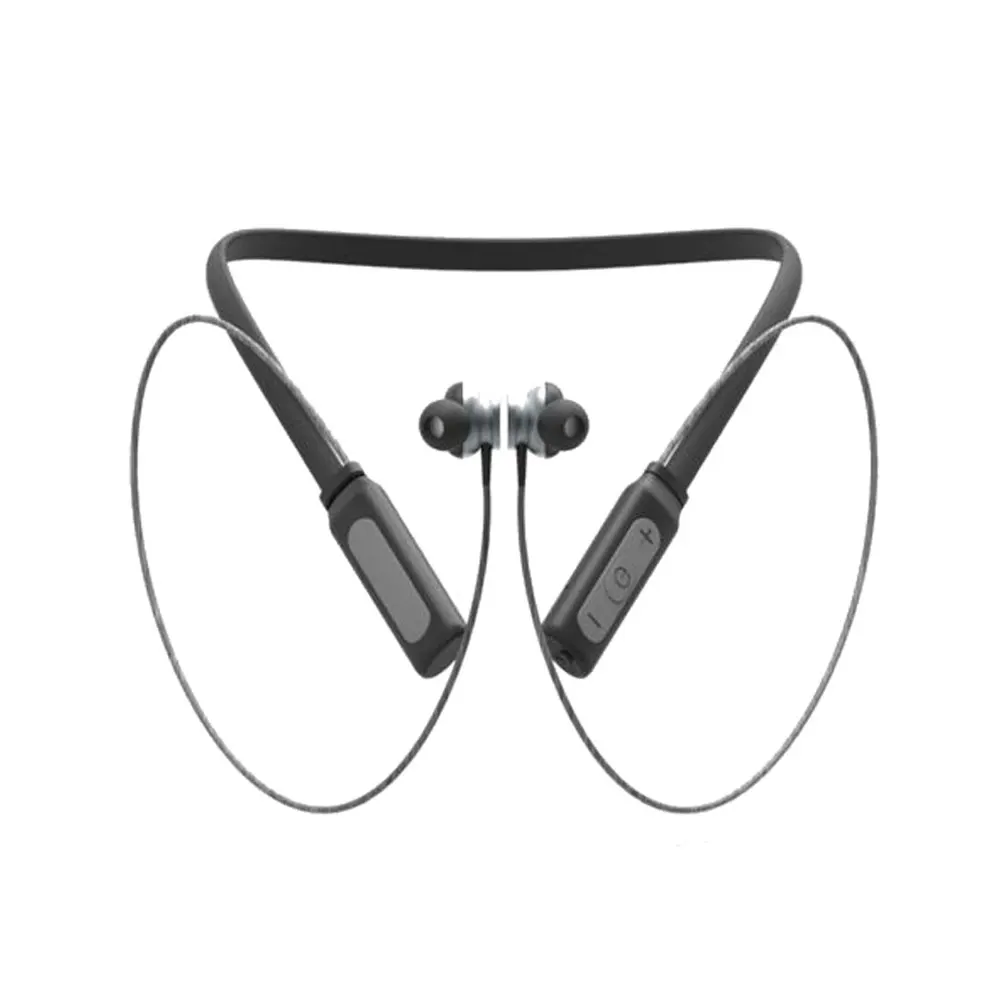 

Neckband Retracted Wire Silicone Earplugs Earphone