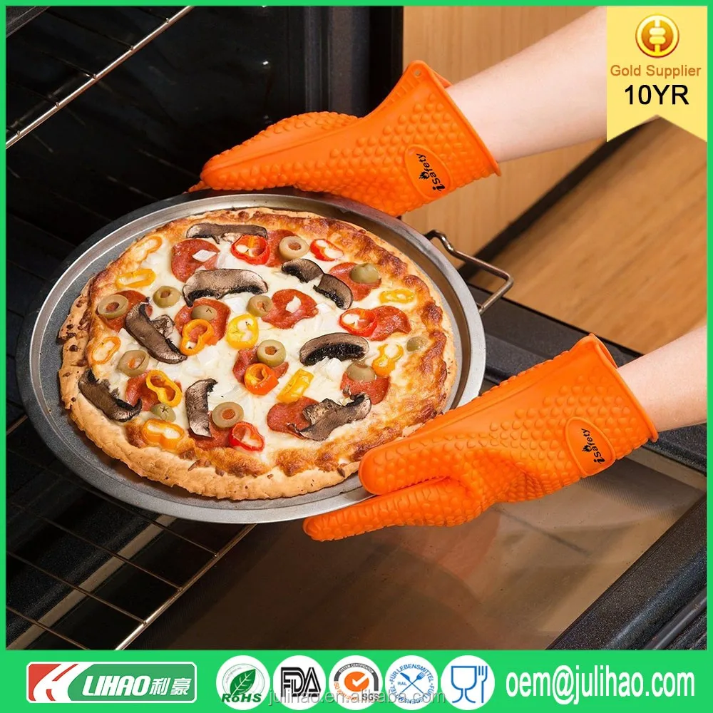 potholder silicone cooking grilling gloves baking smoking pot