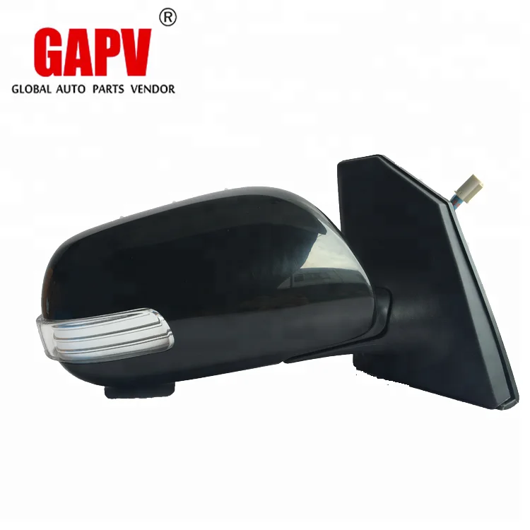 TOYOTA RAV 4 2006-/>2012 DRIVER//RIGHT SIDE DOOR//WING MIRROR GLASS SILVER CONVEX