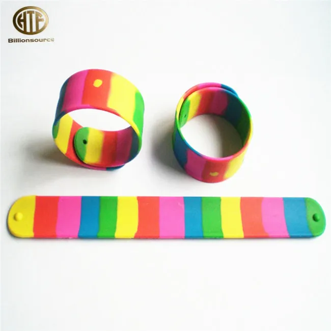 Rainbow Slap Bracelet