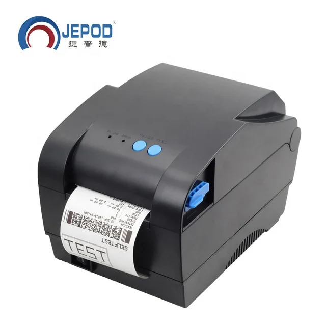 

JEPOD XP-365B 80mm printer cheap thermal barcode label printer pos printer driver xprinter supermarket, Black/white