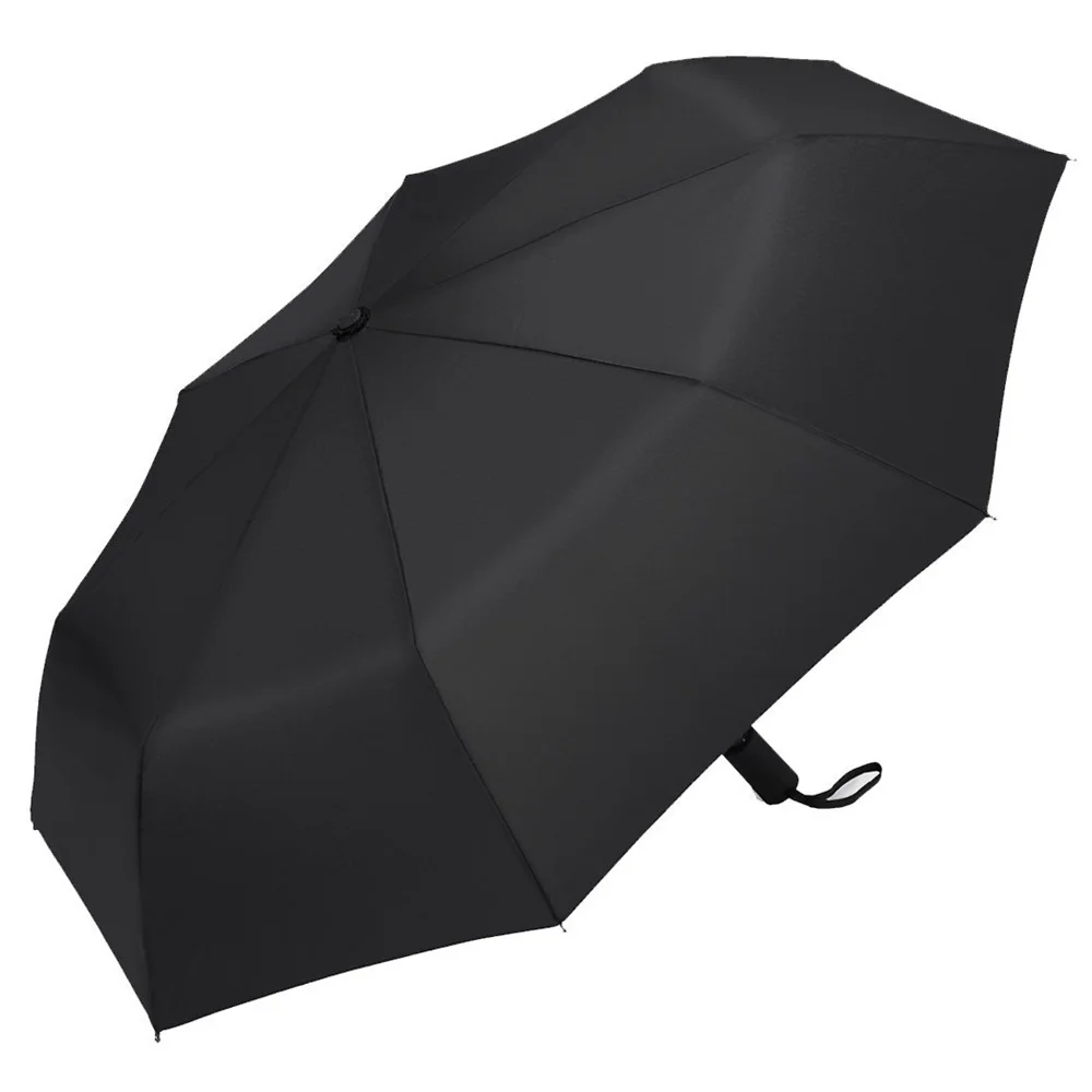 Folding Umbrella Rainproof /& Windprrof Umbrella Black and White Custom Umbrella Automatic