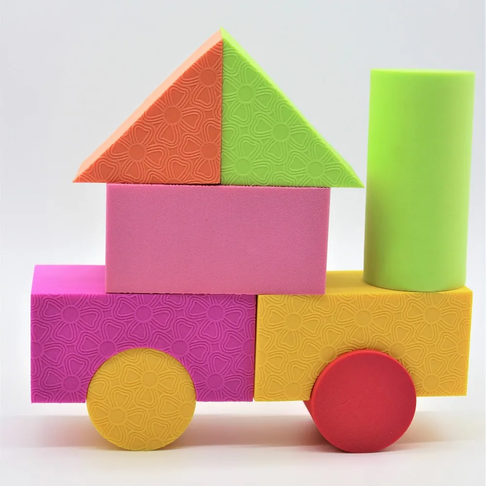 melors 创意教育 eva 泡沫积木适合女孩,男孩,幼儿的理想建筑玩具