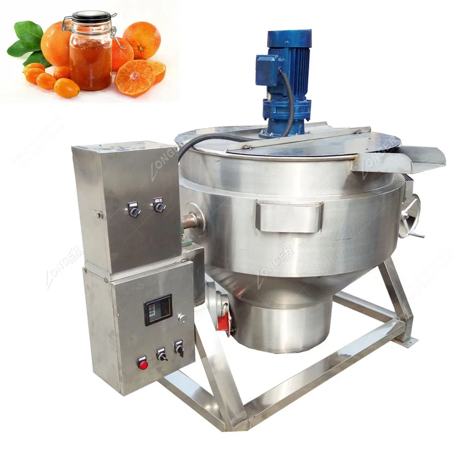 Longer Working Life Tomato Sauce Cooking Machine Cheese Melting Machine