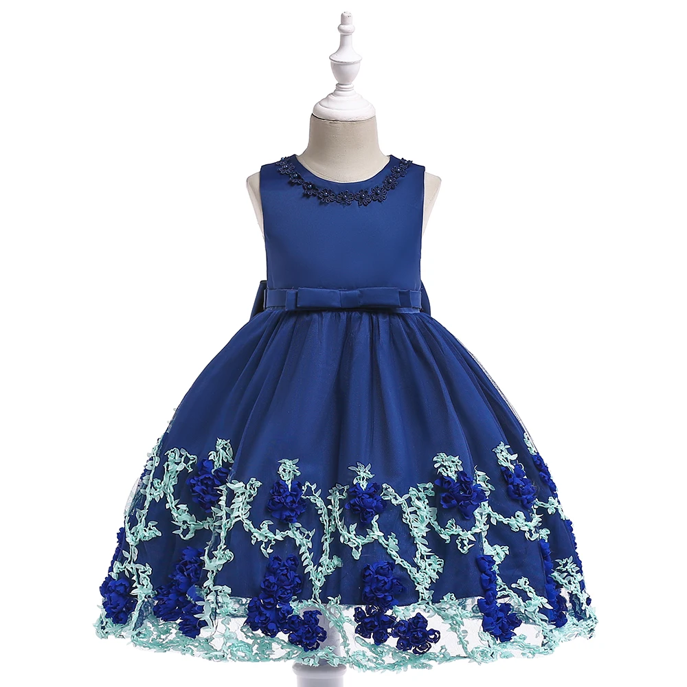 Free Shipping Kids Graduation Party Gown Girls Party Frock Tulle ...