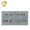 Slot Hole Display Hang Tabs Clear Adhesive Hanging Tags Folding Tabs for Store Retail Display