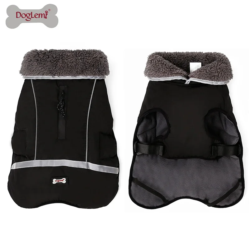 

New Design Water Resistant Dog Jacket Winter Pet Dog Winter Clothes Apparel, Black;red;blue