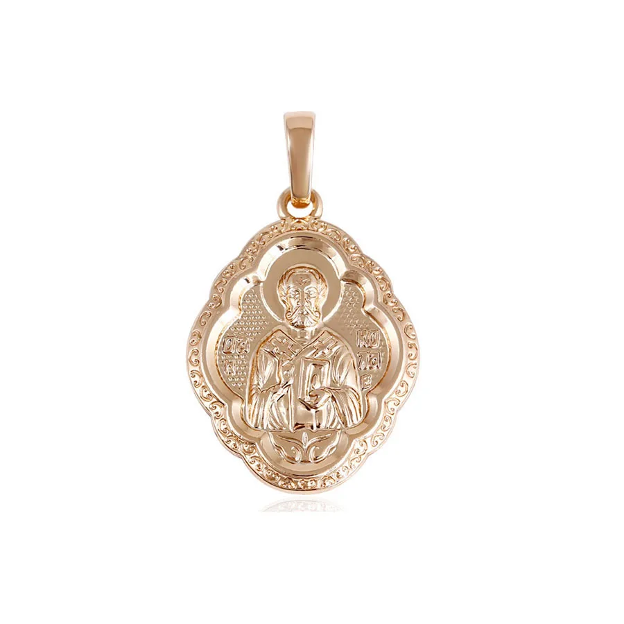 

33131 xuping gold jewelry simple body pendant jewelry making supplies for free sample