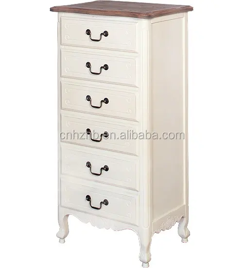 High Quality French Style Bedroom Furniture Antique Chest Of