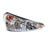 HEAD LAMP 590*288*332 FOR IRIZAR PB W/ LED DRL LENS CONVEX+TOP LENS CONVEX TRUE LED W/ FALSE/TRUE EMARK W/ BULB LHD OR RHD