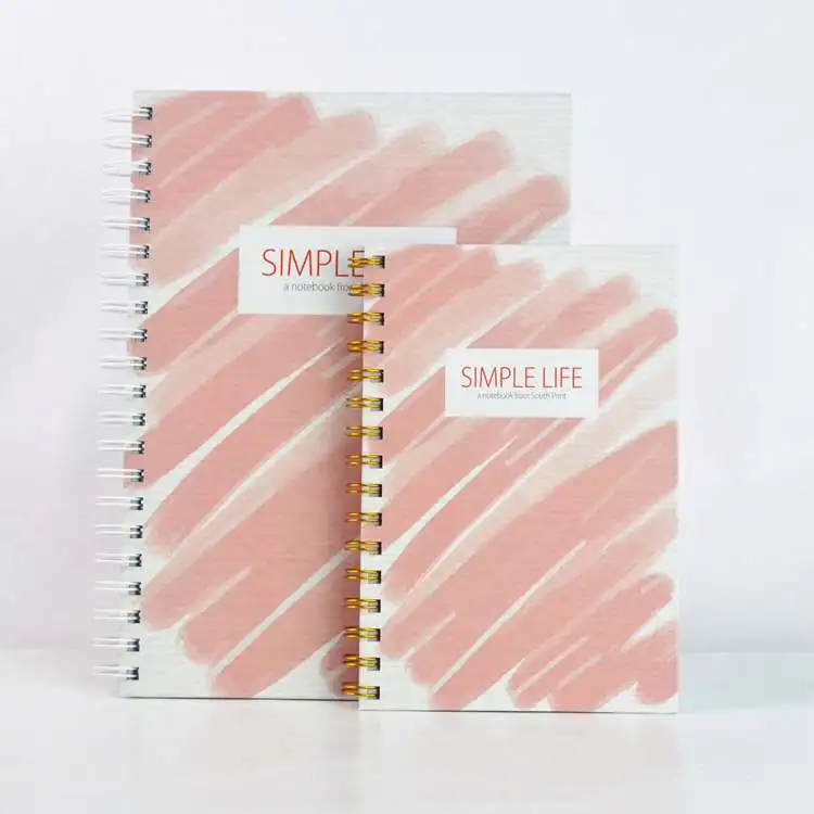 Wholesale A5 Financial Full Color Printing Daily Spiral Planner Buy Wholesale A5 Spiral