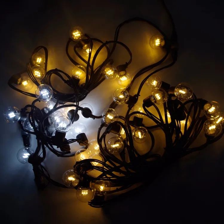 G45 Bulb Festoon String Light Christmas Decorative Fairy Lights Outdoor Globe String Lights ...