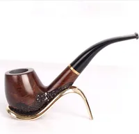 

Best promotion gift sandalwood hand made pipe for tobecco pipe