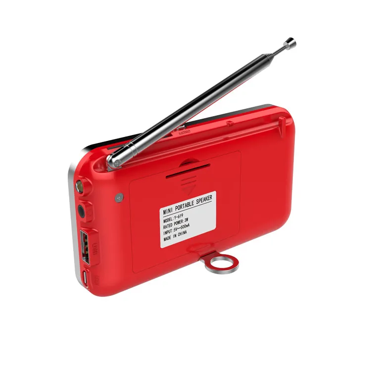 Newest Private Model Mini Fm Radio Pocket Usb Speakers Digital Fm Radio Support Record Function