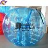 TPU blue pretty inflatable soccer fun,bubble football soccer ball for sale
