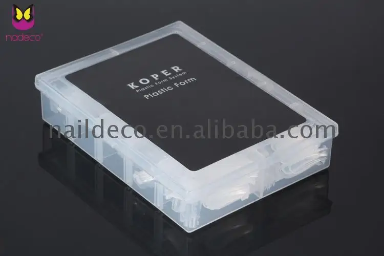 nail forms fashion design dual form nail system for builder gel