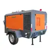 Air Cooled Rotary Screw Mobile Type Compressor with Diesel Engine