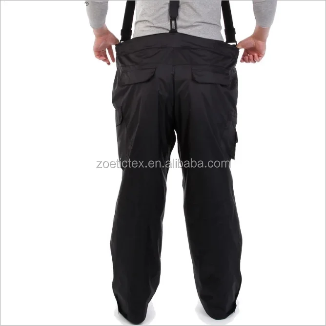 

Wholesale mens S to 5xl waterproof ski-pants plus size ski pants, Black