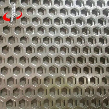 Decorative Aluminium Hexagonal Perforated Metal Panel Sheet Buy