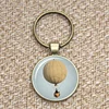 Steampunk Balloon Keychain steampunk Explore grunge glass Photo Cabochon Keychain