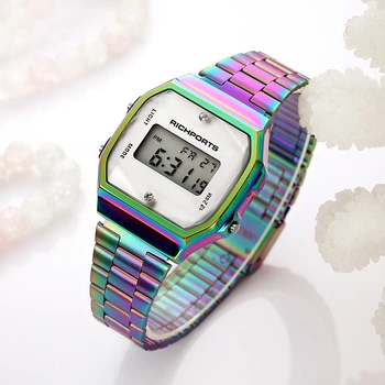 colorful digital watches