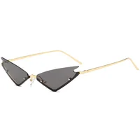 

2019 Custom Sexy Ladies Metal Triangle Women Retro Sunglasses Vintage Sun Glasses