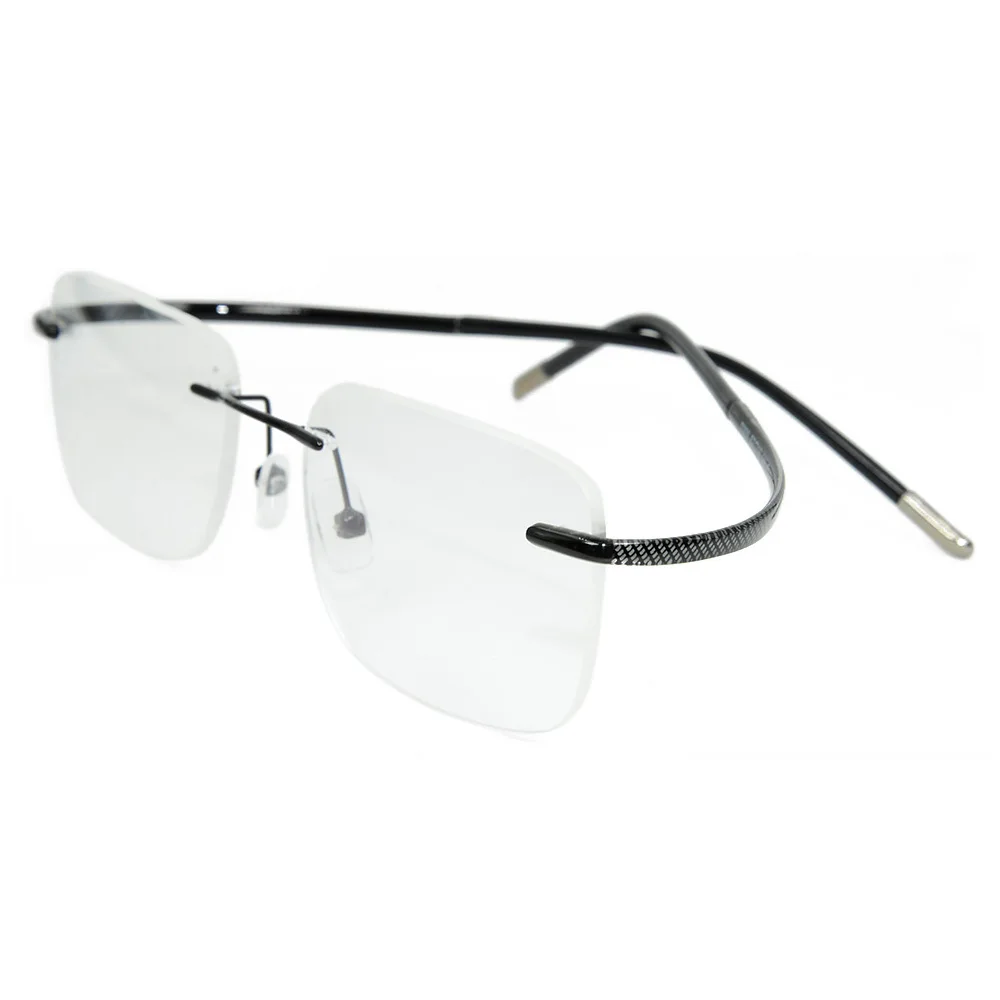 Classic Metal Tr Reading Eye Glasses Frame Frameless Spectacle Frames