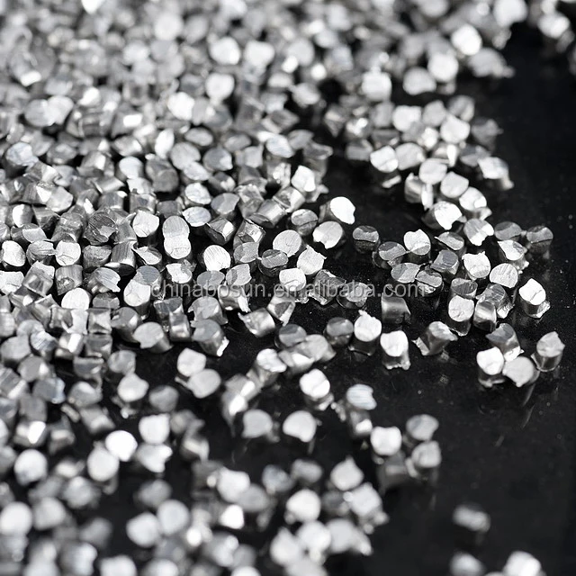 99.9% pure AL/aluminium shots, aluminum pellet, aluminium granules 0.4-2.0MM