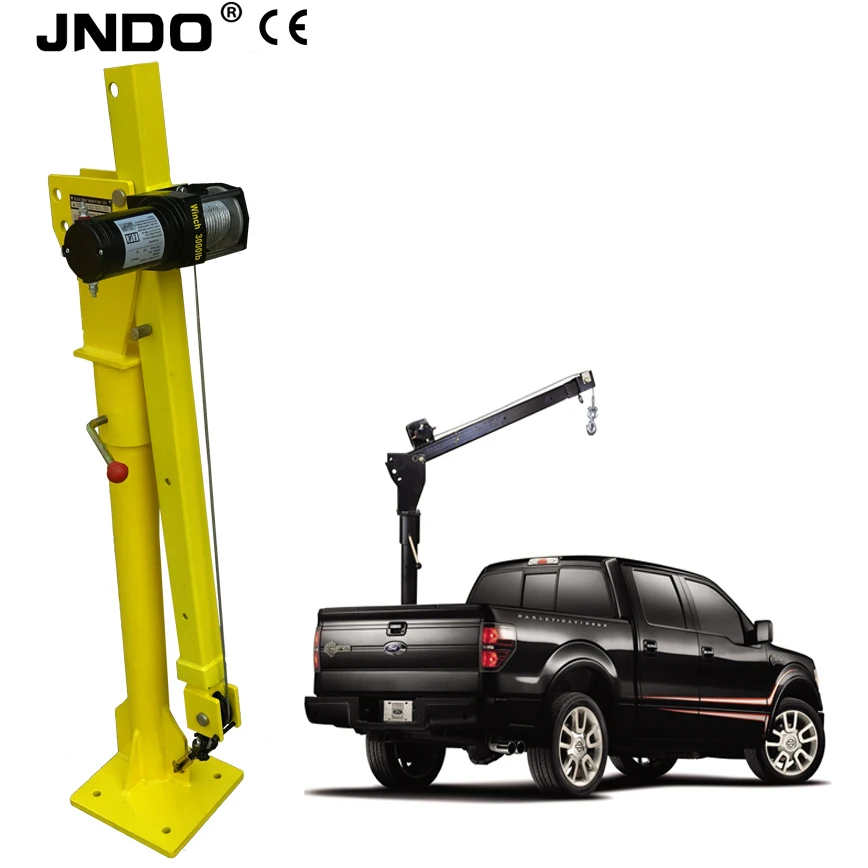 
Pickup truck mounted jib crane 