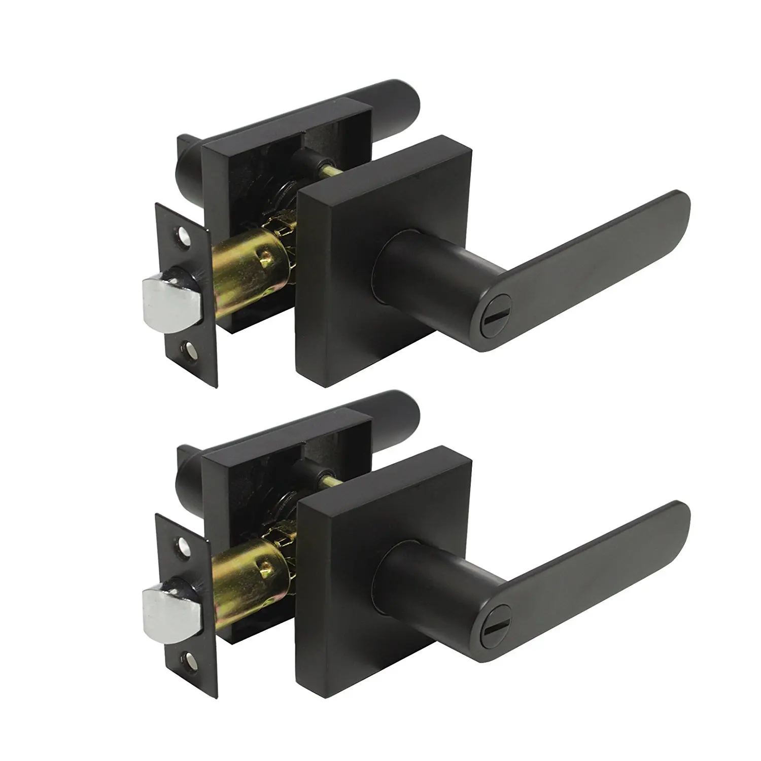 Buy Probrico Exterior Door Lever Handleset with Door Knobs