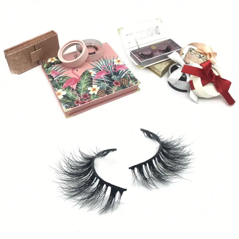 

Low Price Private Label Quality 3d Real Mink Fur False Eyelash, Natural black