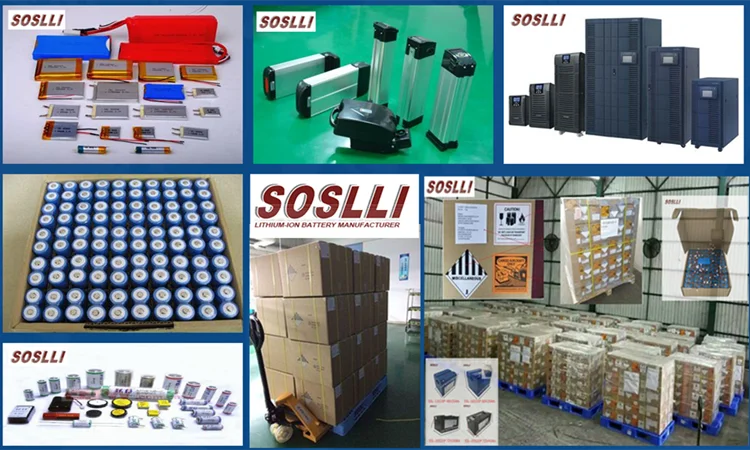 SOSLLI 18.5V 5200mAh 5S2P 18650 rechargeable lithium ion battery pack for smart tablet