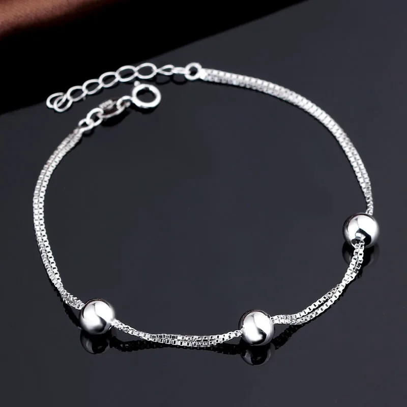 Fashion Charming 925 Sterling Silver Bracelets For Women - Buy Silver ...