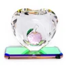 Pink Apple crystal trophy car interior ornaments high-end creative crystal