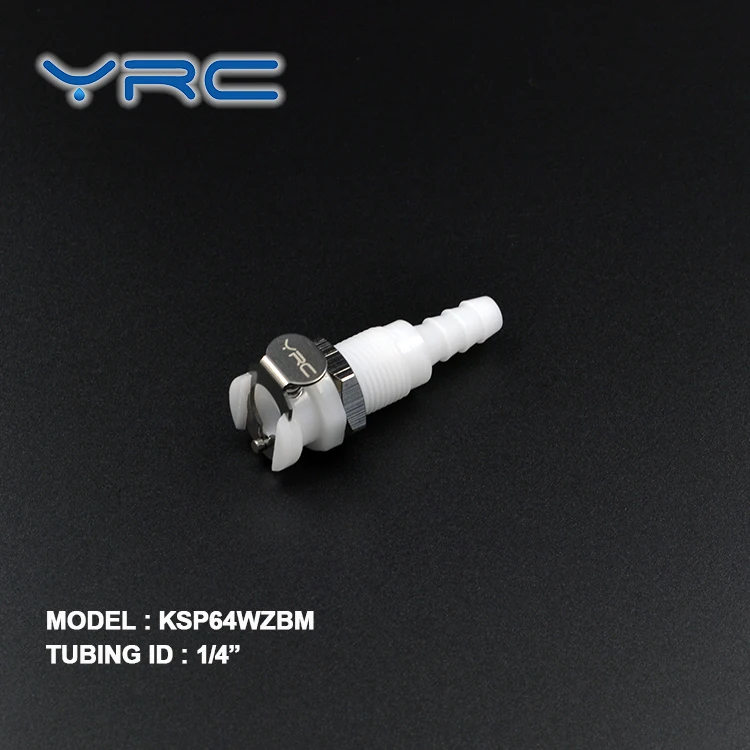 1/4" Yrc Connect Coupled Safety Quick Disconnect Fittings Buy Quick