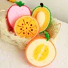Wholesale fruit shape cleaning bath sponge bath puff cheap bathroom kitchen sponge