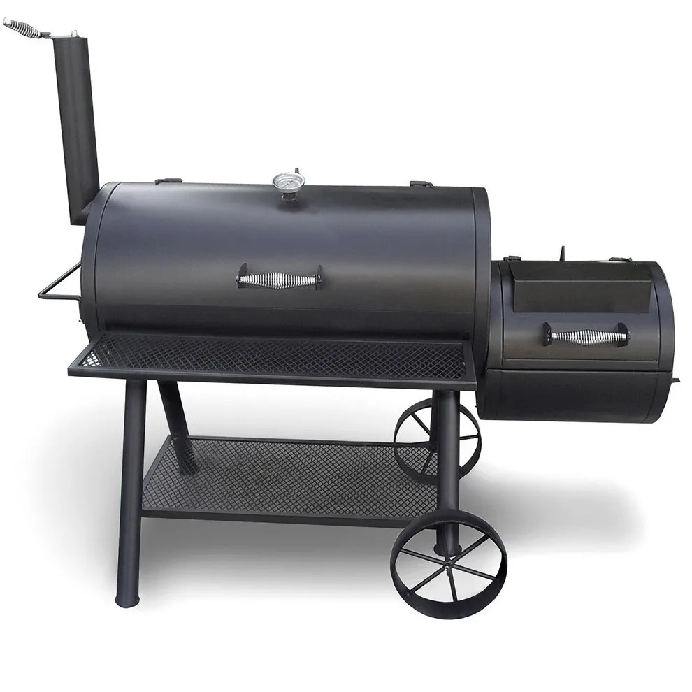 High Quality Multifunctional Barrels Outdoor Gourmet Offset Bbq Smoker