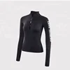 Hot Sale Fashion Design Women Quick Dry Rash Guard Custom Breathable Long Sleeves Female Fitness Compression Wear