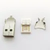 usb a male connector solder wire connector usb 2.0 am connector
