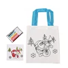 Recyclable Custom White Color DIY Children Pintting Cotton /non woven Tote Bag