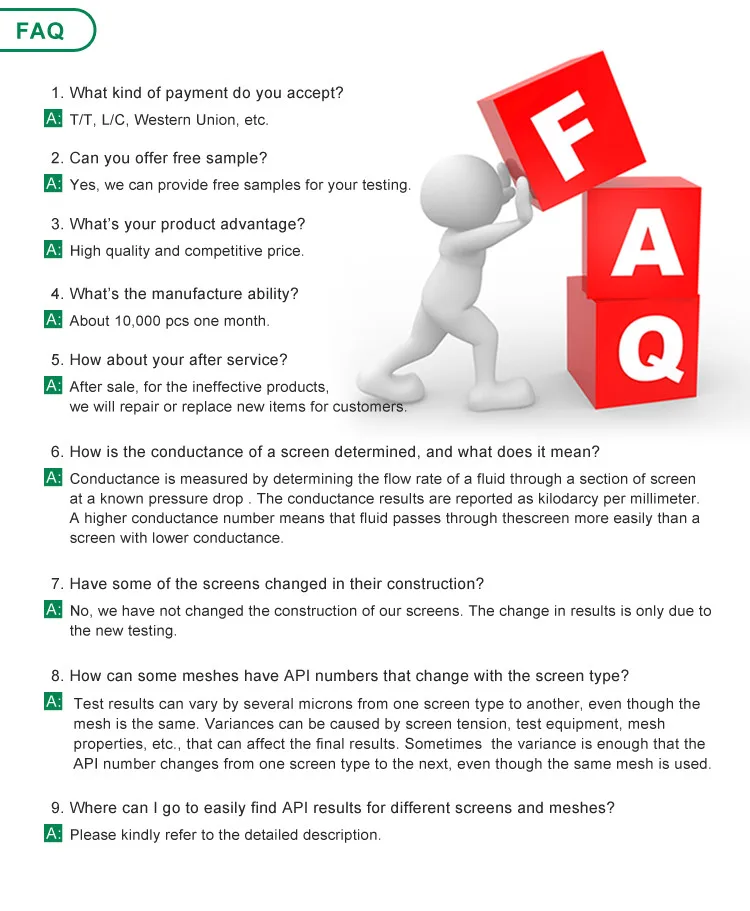 Oil drilling replacement filter screens for Mongoose shale shaker